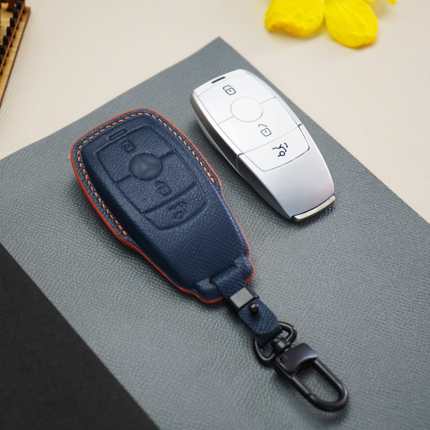 Mercedes Key Fob Case, Cover Shell for Mercedes Benz C E S G Class GLC GLK W177 W205 W213 W222 X167 AMG, Gift For New Car