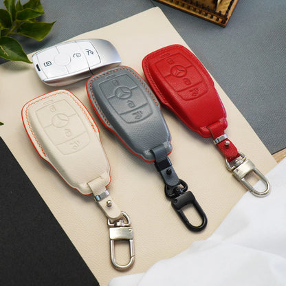 Mercedes Key Fob Case, Cover Shell for Mercedes Benz C E S G Class GLC GLK W177 W205 W213 W222 X167 AMG, Gift For New Car