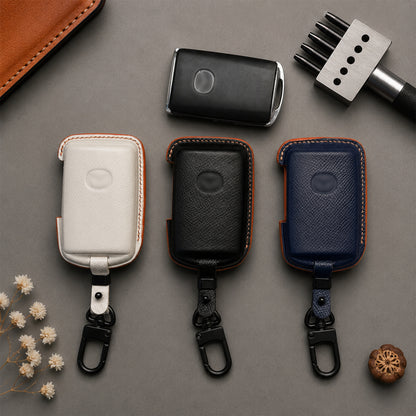Leather Key Fob Cover For Mazda 3, 6, CX-5, CX-30, CX-9 ..., 2023-2026 Mazda Key Cover, Handcrafted Leather Mazda Key Case