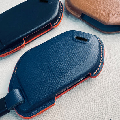 Leather Key Fob Cover For Telluride EV9 EV6 Sorento  2022-2026, Premium Keyless Remote Holder Case for Sportage Niro Soul Carnival K5