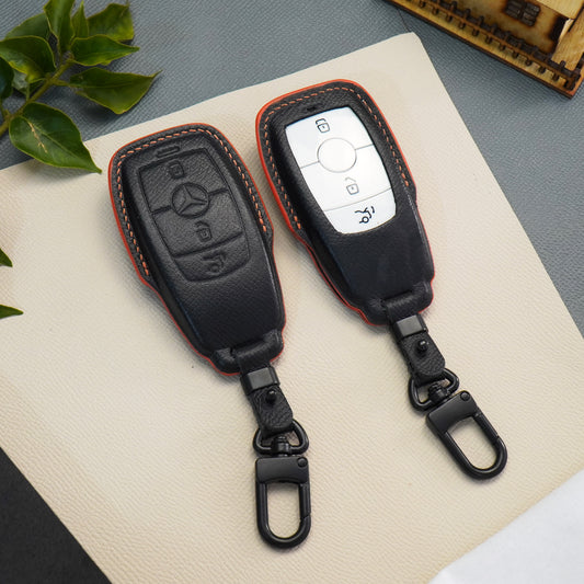 Mercedes Key Fob Case, Cover Shell for Mercedes Benz C E S G Class GLC GLK W177 W205 W213 W222 X167 AMG, Gift For New Car