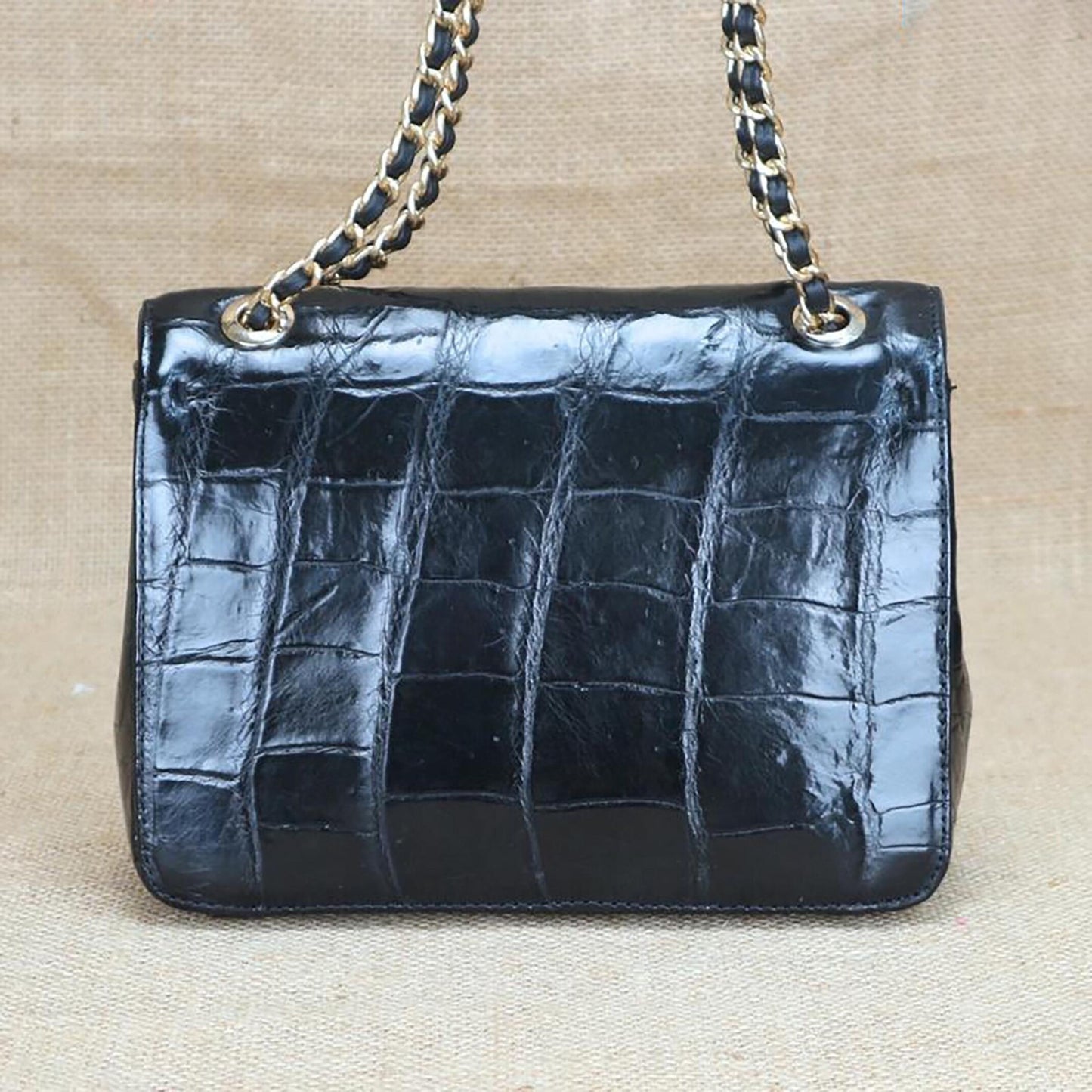 Handmade Genuine Alligator Leather Shoulder Bag – Handmade Exotic Leather Crossbody Bag